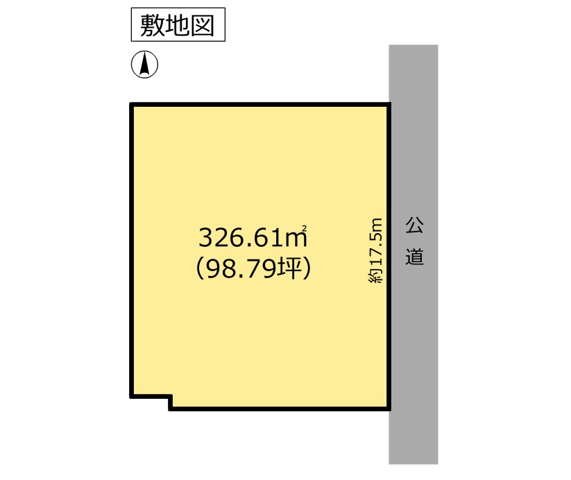 一宮市北方町北方　売地