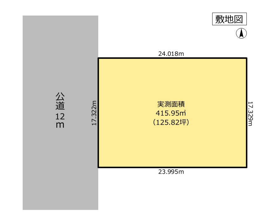 一宮市森本二丁目　売地